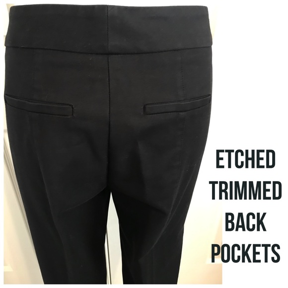 Style & Co Stretch, Ankle Cropped Black Pants - Picture 6 of 8